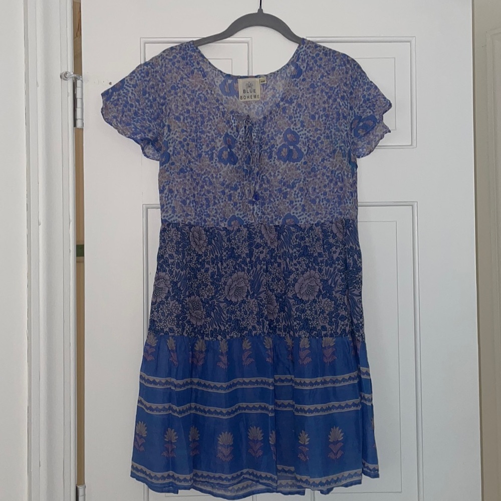 Blue and purple Blue Boheme dress